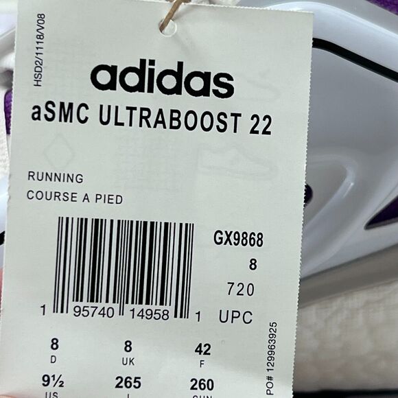 Adidas by Stella McCartney Ultraboost 22 Elevated Running Shoes Women US 9.5 NWB - Picture 9 of 10